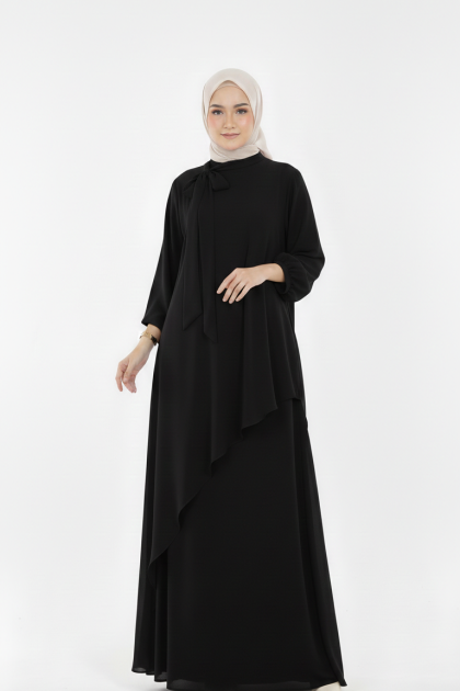 طقم نوران (اسود) 