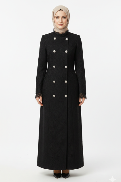 مانطو ريتال (اسود) 