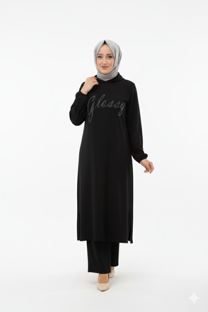 طقم دارين (اسود)