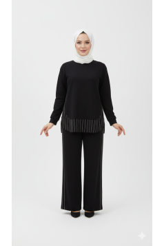 طقم سيفا (اسود) 