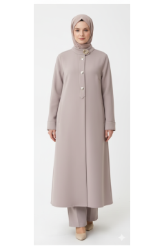 طقم تاج (بيج) 