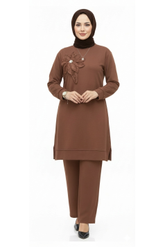طقم روز (بني) 