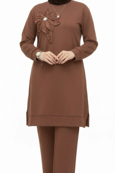 طقم روز (بني) 