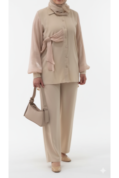 طقم دانا الرسمي (بيج)