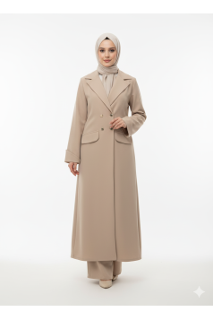 طقم جوهرة الصيفي الرسمي بيج