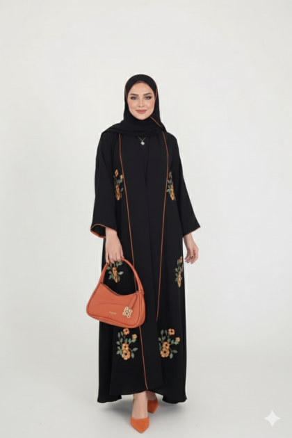 عباية مشاعل (اسود)