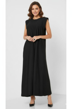 فستان عباية لون أسود 1262