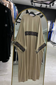 فستان سندس المناسب لموسم الصيف بيج