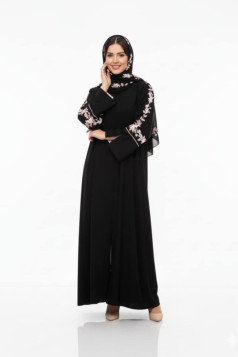 عباية غنوه الرسمية الصيفيه مع شال 