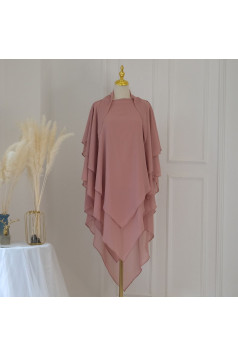 حجاب شرعي ثلاث طبقات (زهري) 4086