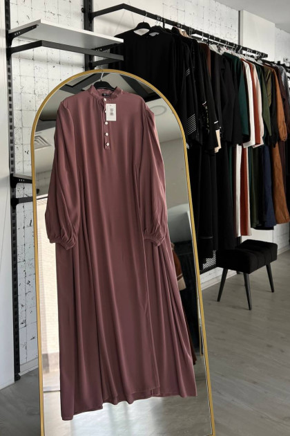 فستان سجى الصيفي العملي لون (وردي)