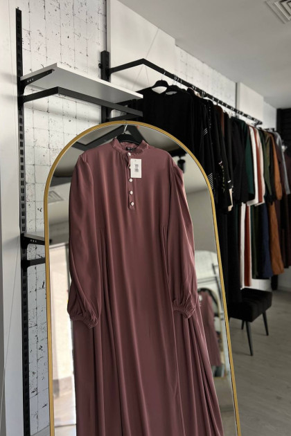 فستان سجى الصيفي العملي لون (وردي)