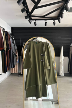 طقم ديانا لون ( زيتي)