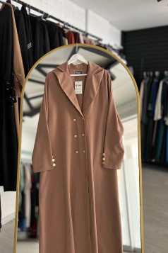 عباية دنيا  العملية المناسب لصيف (لون موكا   )