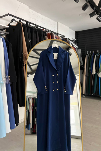 عباية دنيا  العملية المناسب لصيف (لون كحلي  )