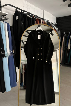 عباية دنيا  العملية المناسب لصيف (لون اسود   )