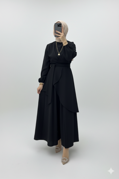 طقم ملك العملي الصيفي (اسود) طقم ملك العملي الصيفي (اسود)