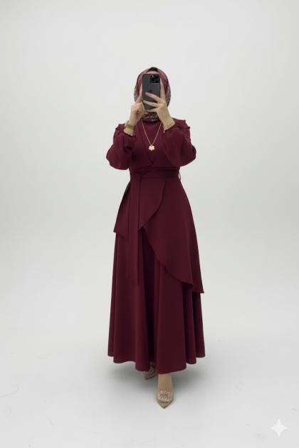 طقم ملك العملي الصيفي (خمري) طقم ملك العملي الصيفي (خمري)