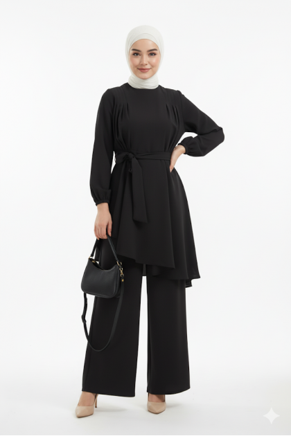 طقم فلك العملي الصيفي (اسود)