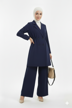 طقم عهد العملي الصيفي (كحلي)