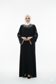 فستان اروى الصيفي الرسمي الون اسود