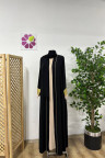 طقم عباية المهرة 3 قطع مع الشيلة اسود