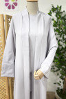 طقم يقين  ، مناسب لجميع المواسم ، لون ابيض 