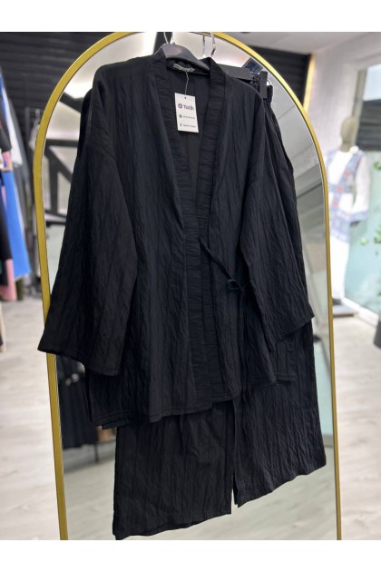 طقم ليليان العملي الصيفي (اسود )