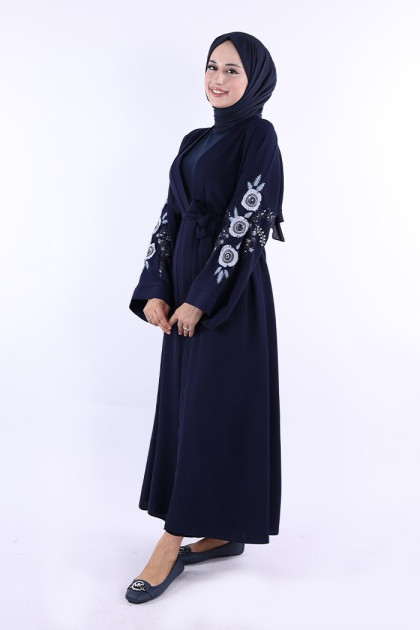 عباية مديحة (كحلي)
