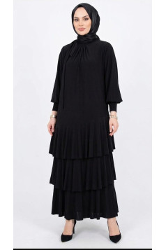 فستان رويدا (اسود) 