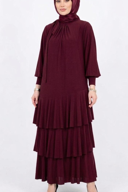 فستان رويدا (بوردو)