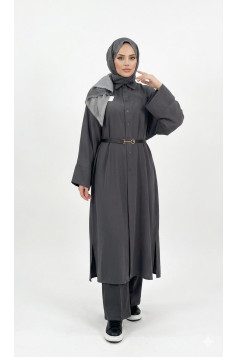 قميص لوسين (رمادي)