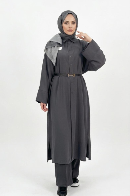 قميص لوسين (رمادي)