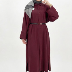 قميص لوسين (خمري)